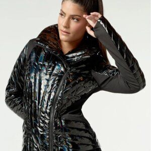 Black panel puffer